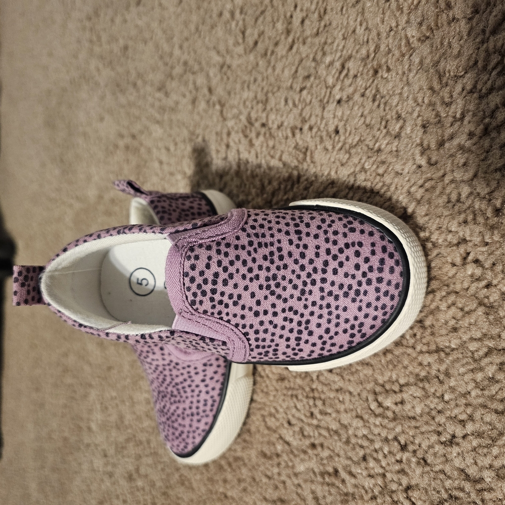 Cat & Jack Toddler Pink and Black Sneakers